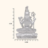 925 Silver Solid Shiv Shankar ji Idol