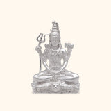 925 Silver Solid Shiv Shankar ji Idol