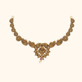 Timeless Elegance 22K Antique Gold Necklace
