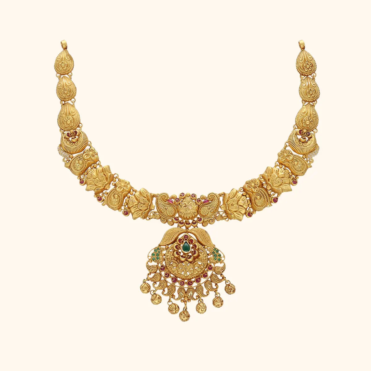 22 carat latest gold necklace | Instagram