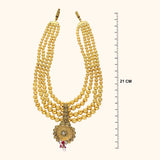 Regal Reflections 22K Gold Necklace