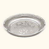 Traditional Silver Thali - Silver Utensils, Articles & Gift Items