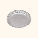 Graceful Silver Puja Thali