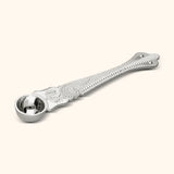 Gleaming Silver Puja Spoon