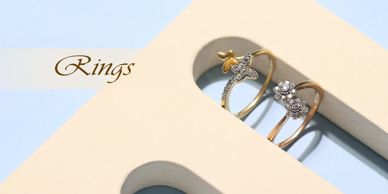 Buy Fancy Gold Ring | 22 Carat Gold Ring | kasturidiamond