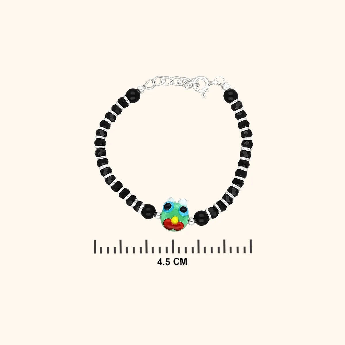 fcity.in - Jewelniche Evil Eye Black Beads Crystal Nazariya Bracelet For  Baby