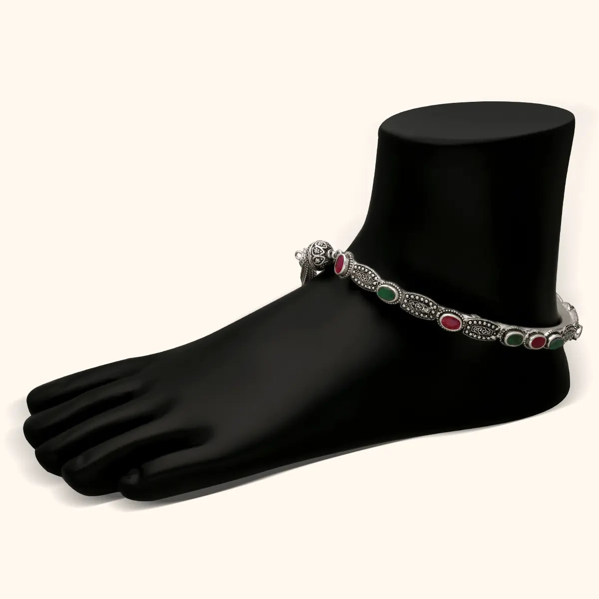 Buy Fancy Trending Antique 925 Silver Anklet Payal for Women