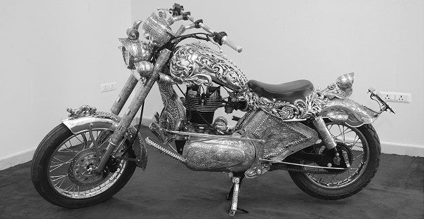 Silver Bike – The 67 KG Sterling Marvel