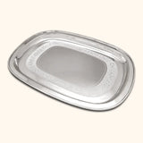 Silver Plain Thali