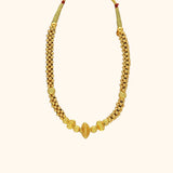 Intricate 22K Gold Thushi Necklace
