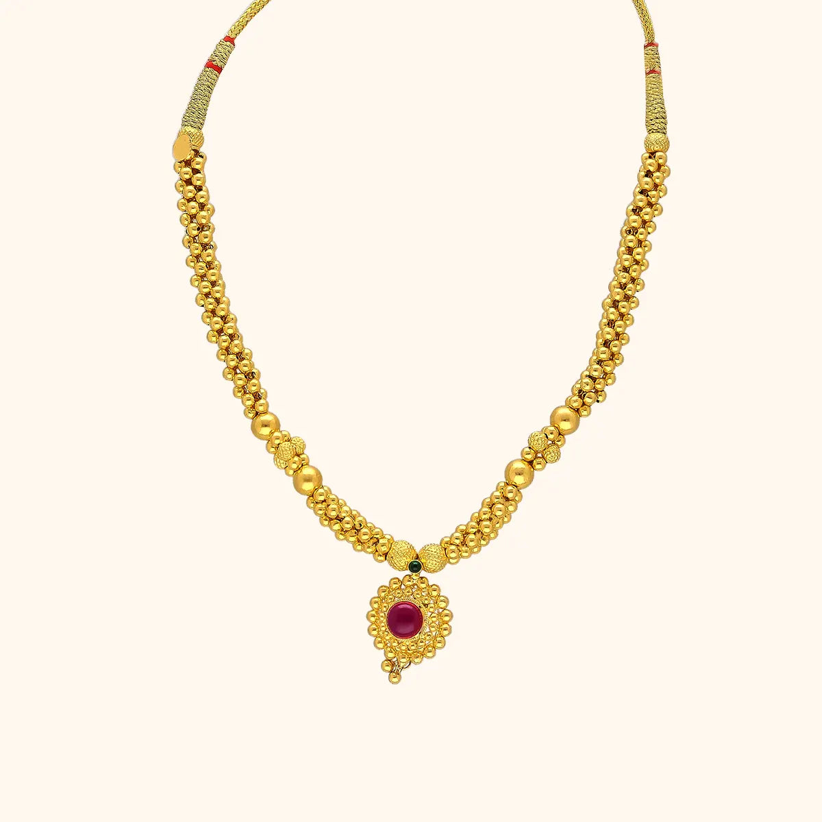 Vintage 22K Gold Thushi RANKA JEWELLERS PC PRIVATE LIMITED