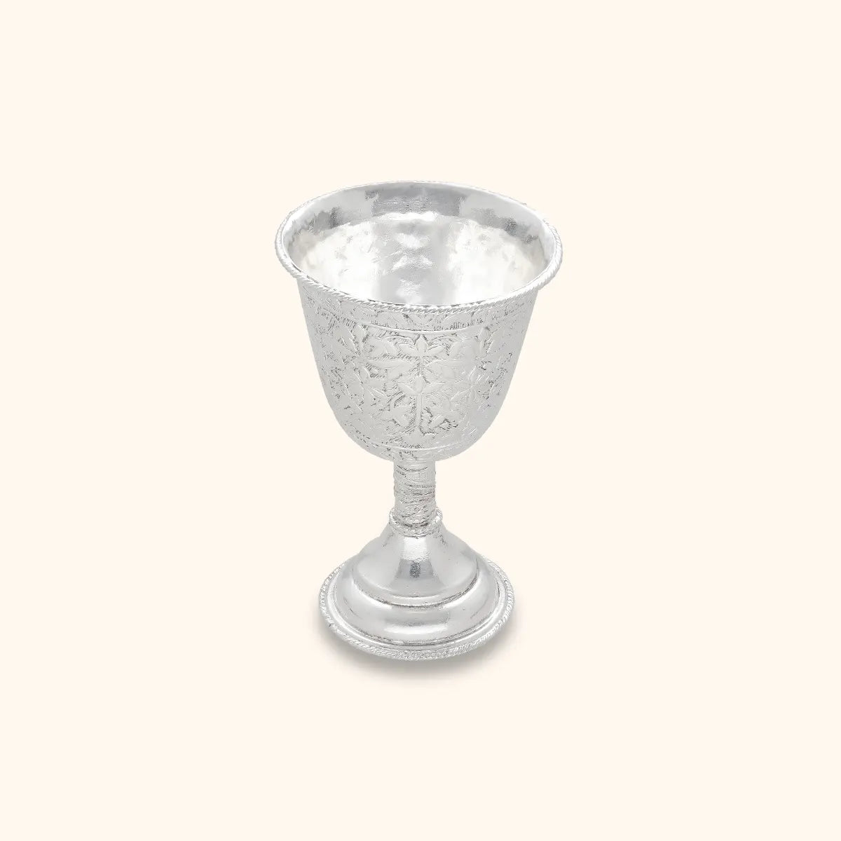 Silver Elegance Your Perfect Wine Glass
