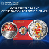 MMTC PAMP 999.9 Purest 50 gm Vaishno Devi Silver Coin