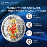 MMTC PAMP 999.9 Purest 50 gm Vaishno Devi Silver Coin