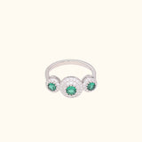 Refresh Your Look with Radiant Green Stone Silver Jewelry