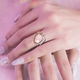 Pink Blossom - Finger Ring