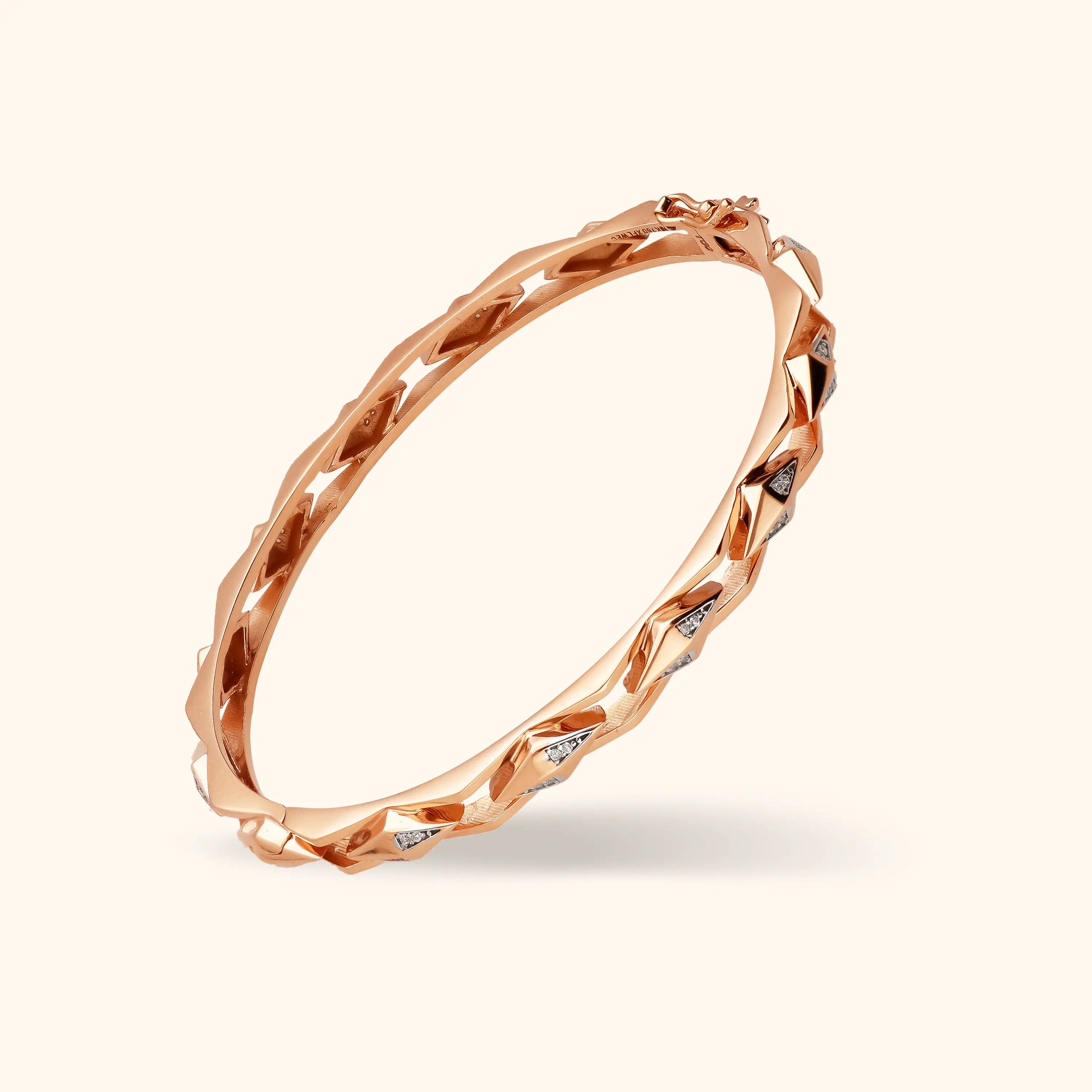 Whimsical Rose Gold Bracelet - 18KT Gold – RANKA JEWELLERS