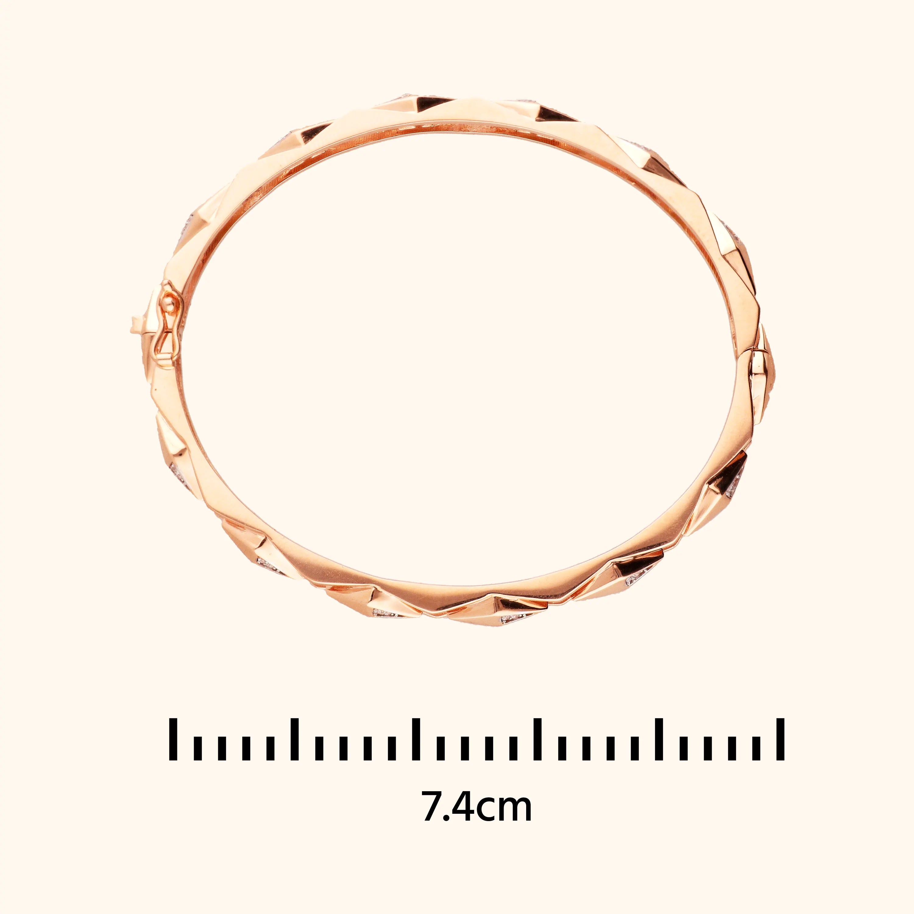 Whimsical Rose Gold Bracelet - 18KT Gold