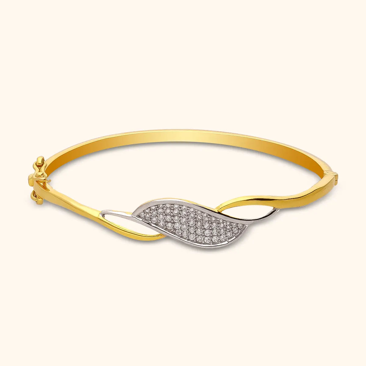Heart Design Gold Bracelet