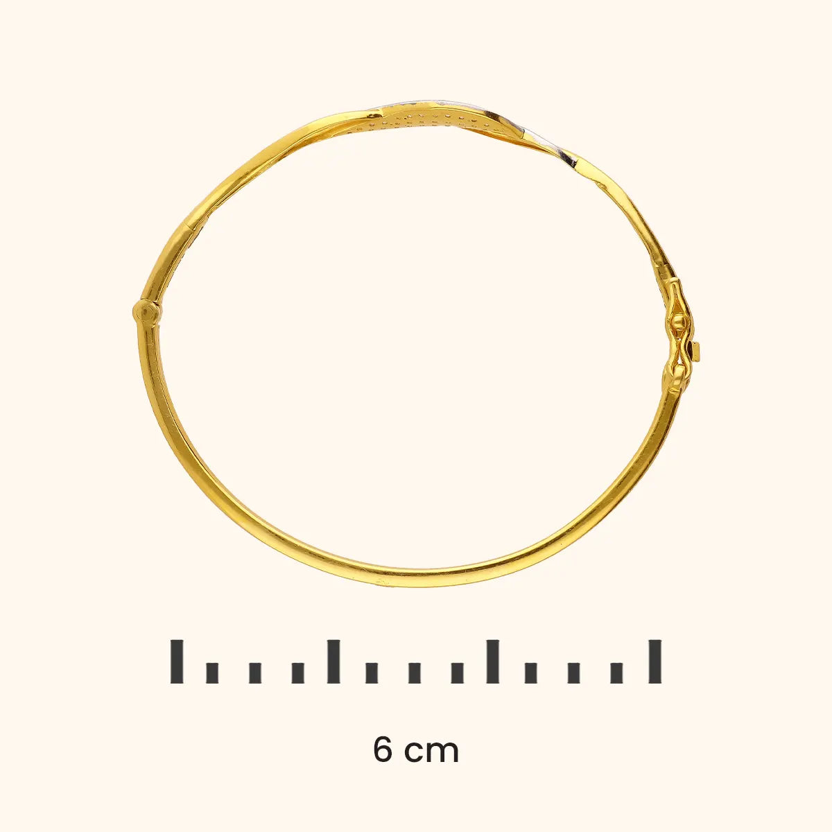Customised 14K Rose Gold Bracelet with Diamonds