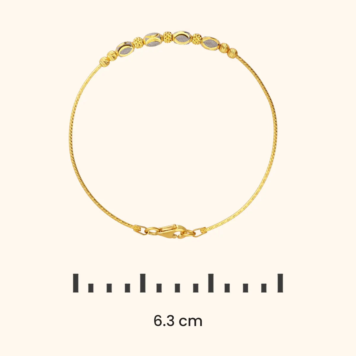 Buy VIPUNJ Premium Quality Yellow Gold Plated Bracelet For Men & Women | Stylish  Bracelet For Cool Look | Latest Charm Bracelet | Gold Bracelets Online at  Best Prices in India - JioMart.