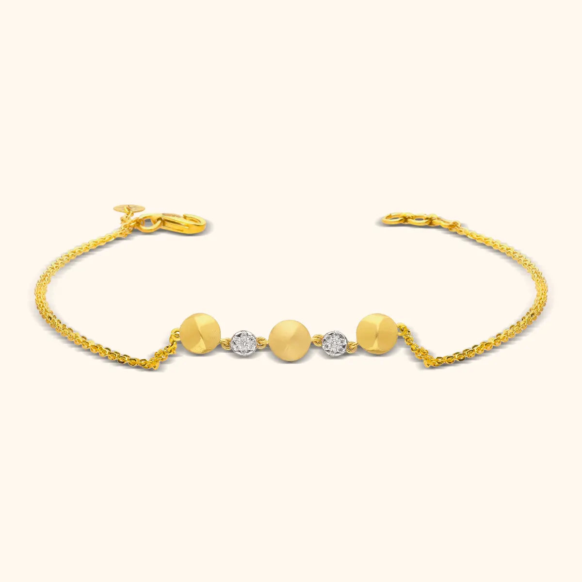 Delta Triangle Bracelet-Gold - Shop1913 by RG Apparel Co.