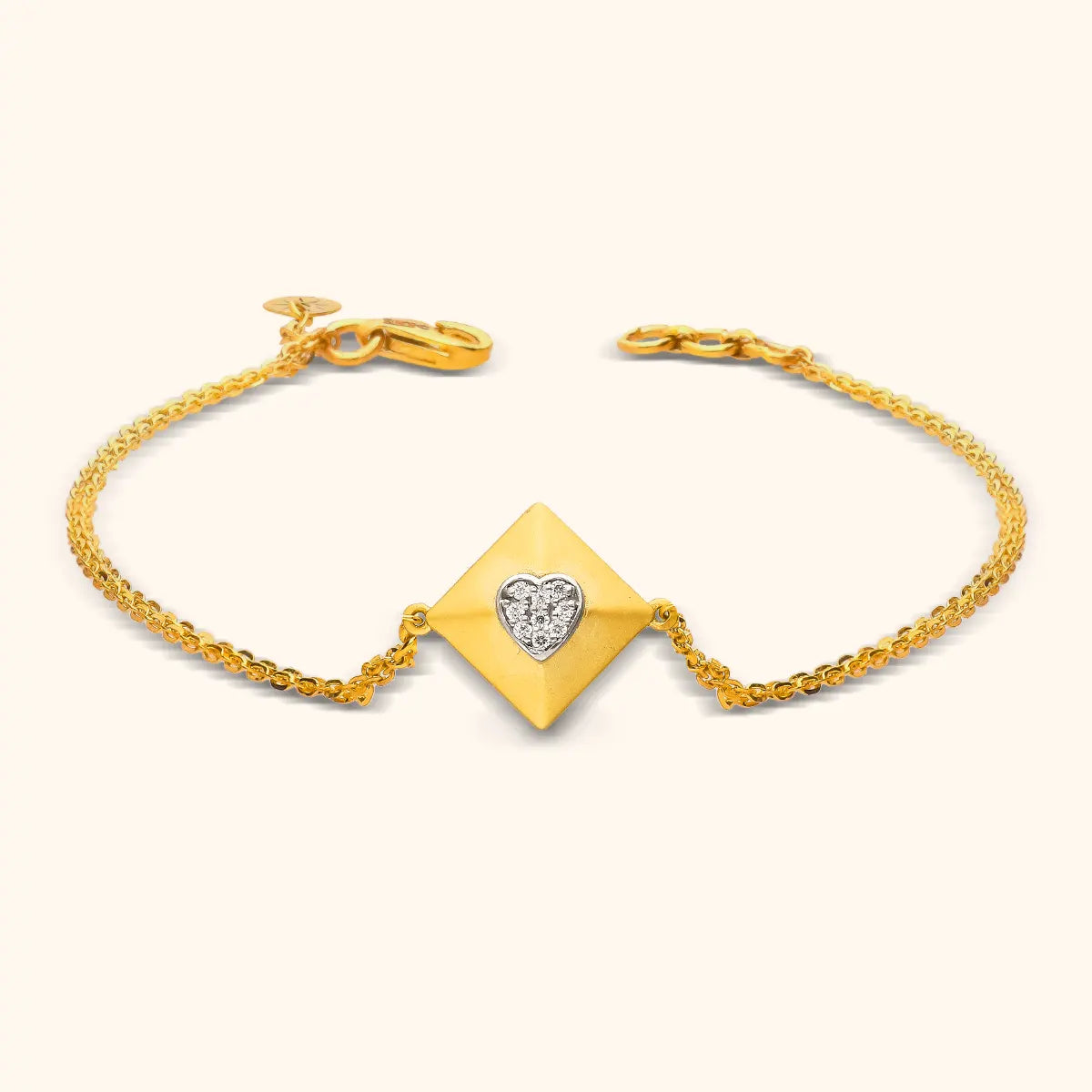 Ari Diamond Triangle Adjustable Bracelet – Nikki Smith Designs