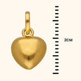 Heart Shaped Gold Pendant
