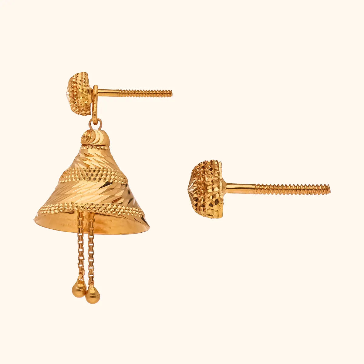 22KT Gold Earring 7.32 Grams RANKA JEWELLERS PC PRIVATE LIMITED
