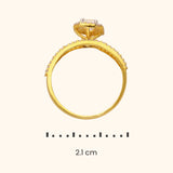 Shimmering Symphony - Gold Ring