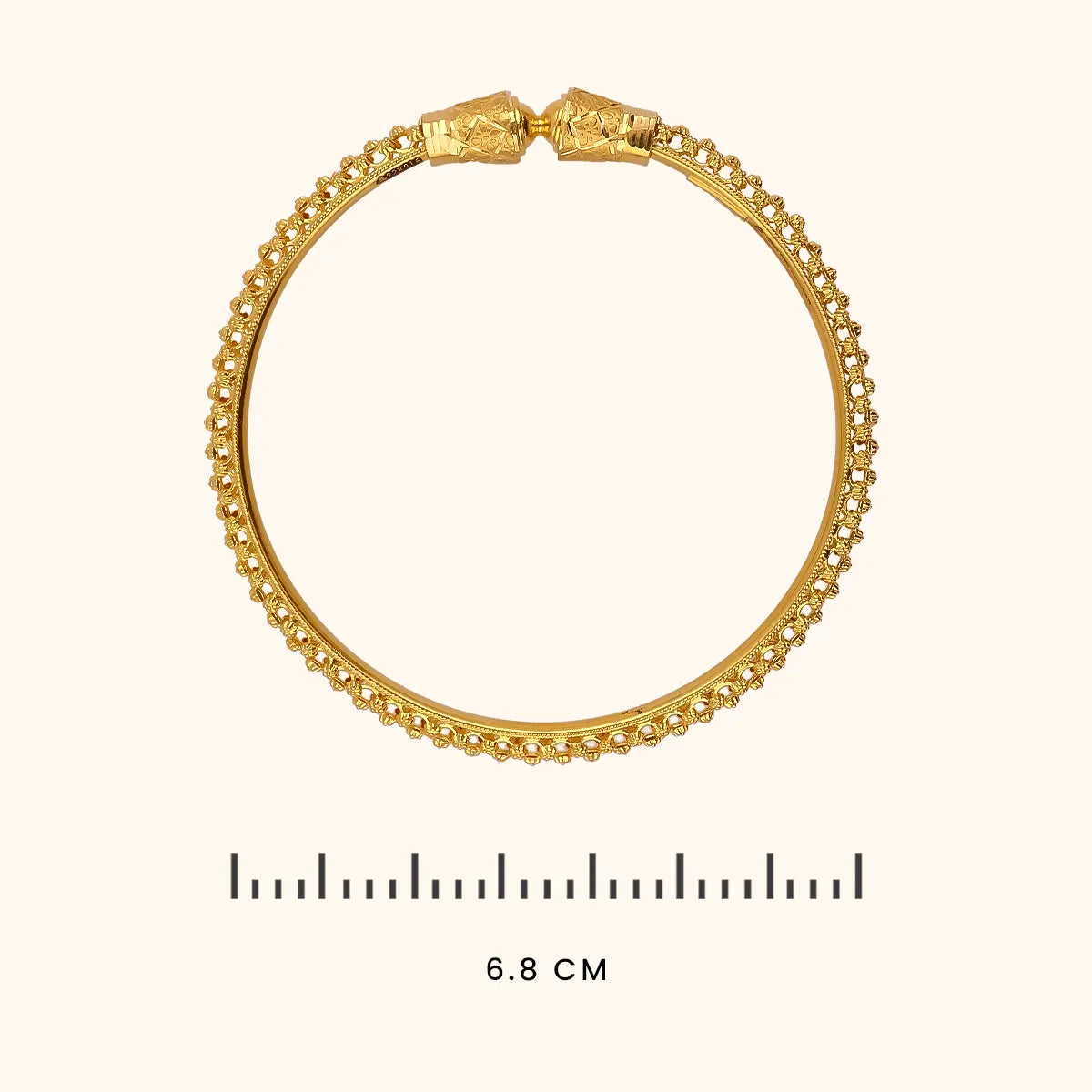 Golden Elegance - 22KT Gold (1 Pc)