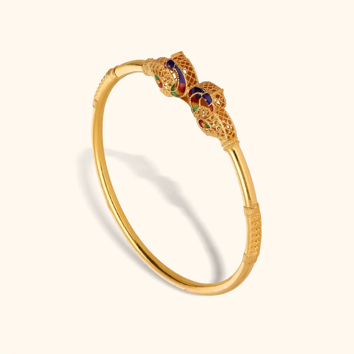 22KT Gold Bangle 1 Pc RANKA JEWELLERS