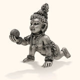 Sterling Silver Laddu Gopal Idol