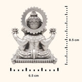 Ganesha Antique Sliver Idol