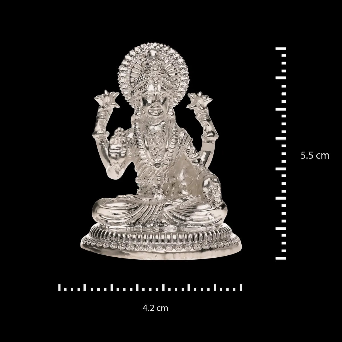 Silver ganesh laxmi murti price tanishq on sale