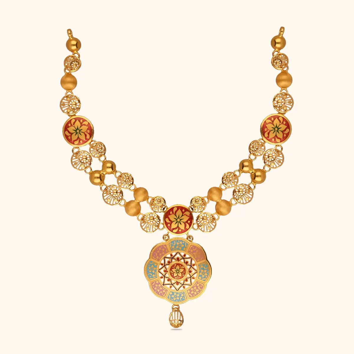 design of necklace gold