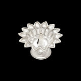 Pristine Radiance Silver Niranjan - Silver Pooja Items / Silver Puja Samai