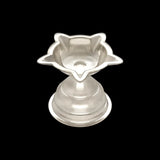 Luminary Silver Niranjan - Silver Pooja Items / Silver Puja Samai