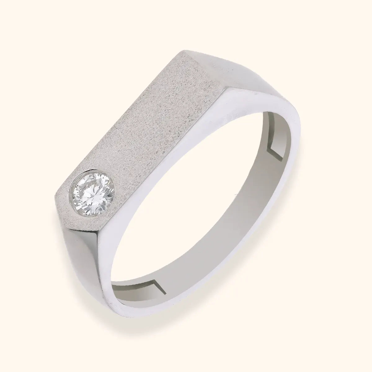Customised Infinity Silver Ring for Women JL AG 468