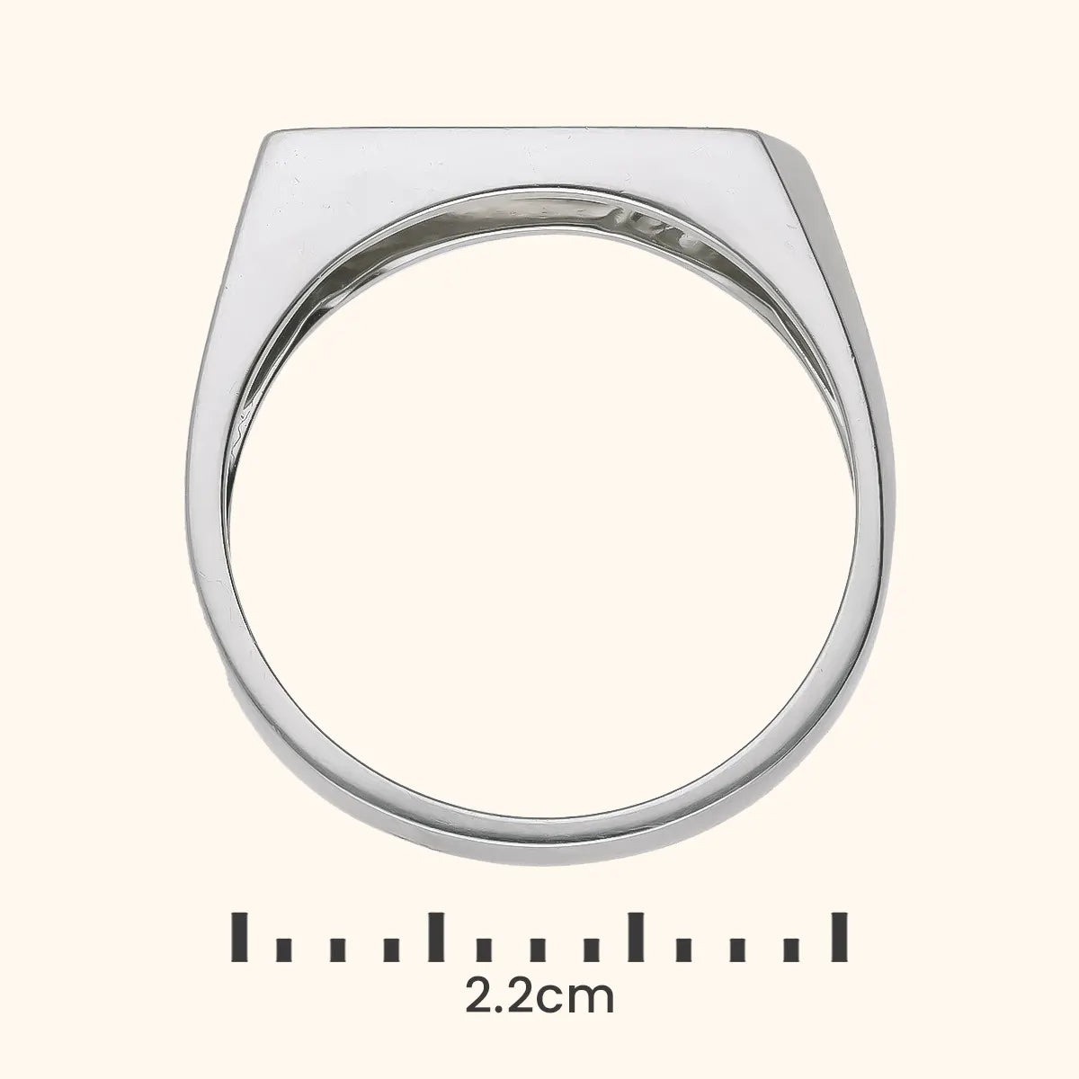 The Concrete Men's Gold Band Ring