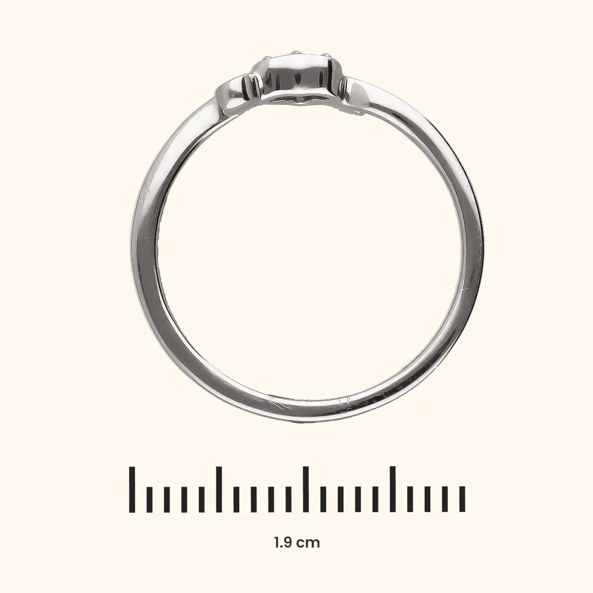 Plaitnum Ring-Valentine's Day Gift