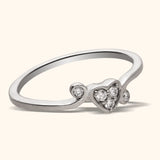 Plaitnum Ring-Valentine's Day Gift