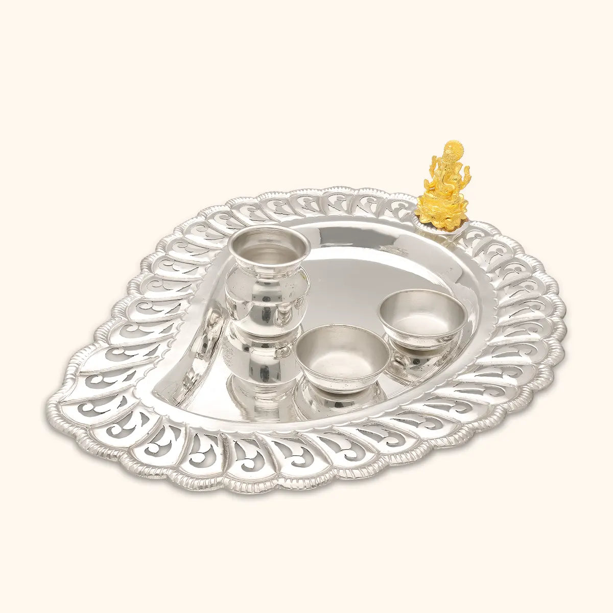 Buy Silver Ghee Loti Spoon | Silver Utensils, Articles & Gift Items | Ranka  Jewellers – RANKA JEWELLERS