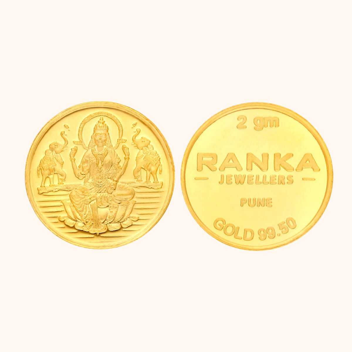 2 GM Kamakshi 24KT Gold Coin