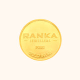 4 Gm Rosa 24KT Gold Coin