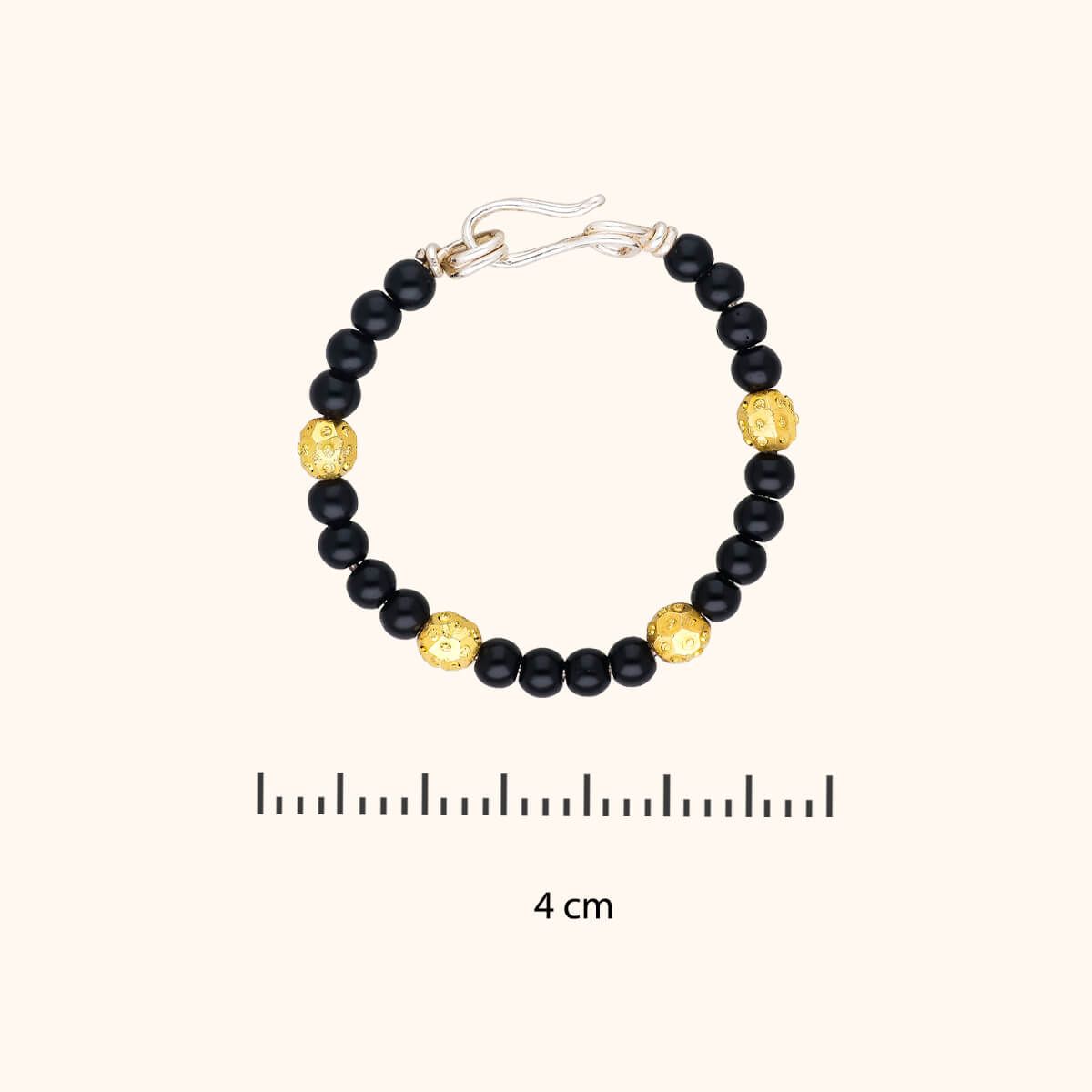 Black Beads Baby Bracelet
