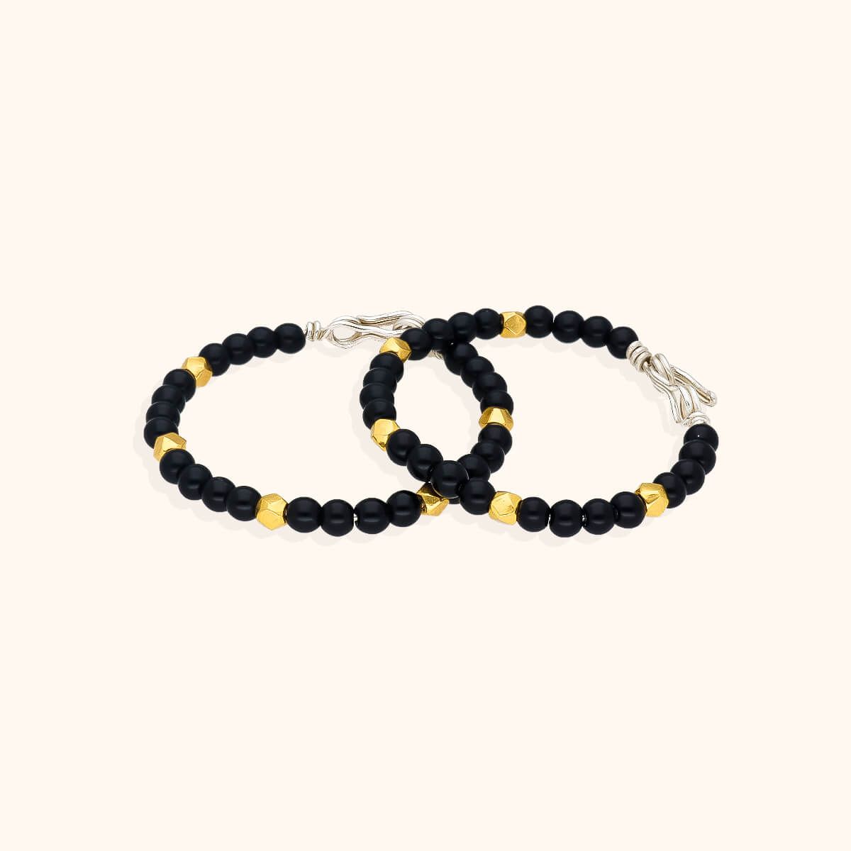 Lumen Latest Stylish New Design Evil Eye With Black Beads Bracelet For  Girls And Womens