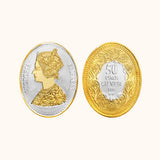 50 Gms Queen Victoria Silver Coin