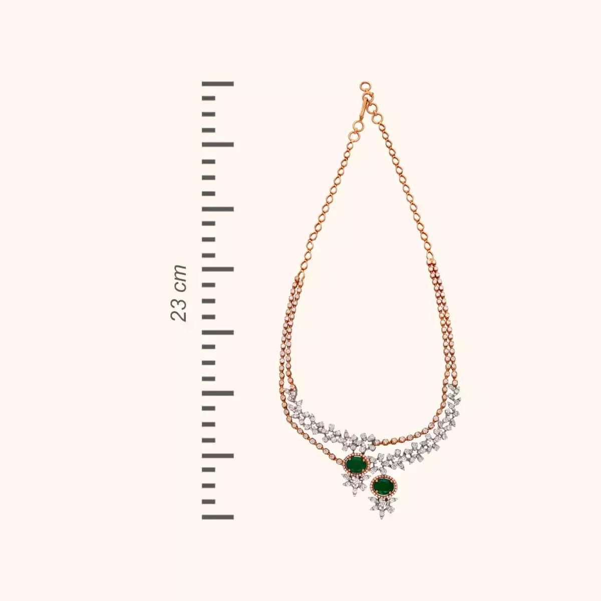 18 KT Diamond Necklace