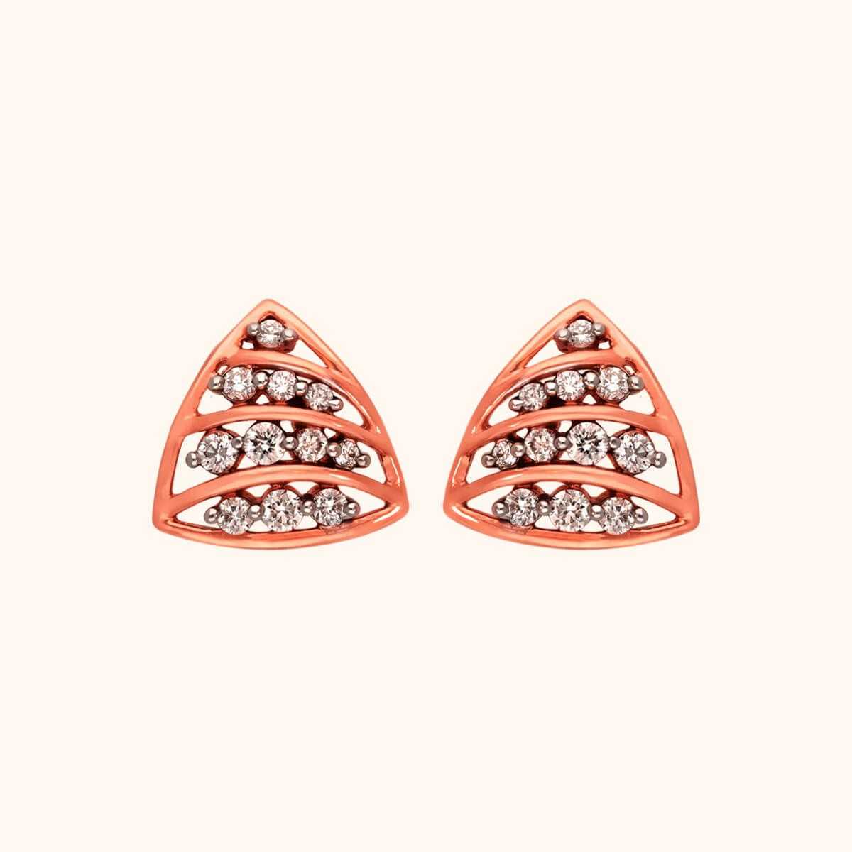 18 KT Diamond Earring